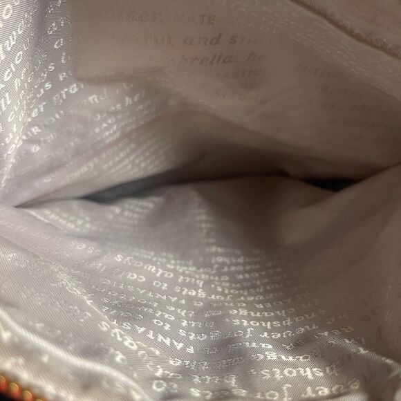 kate spade new york Cobble Hill Marsala Convertible leather& jute crossbody bag. - Picture 11 of 16